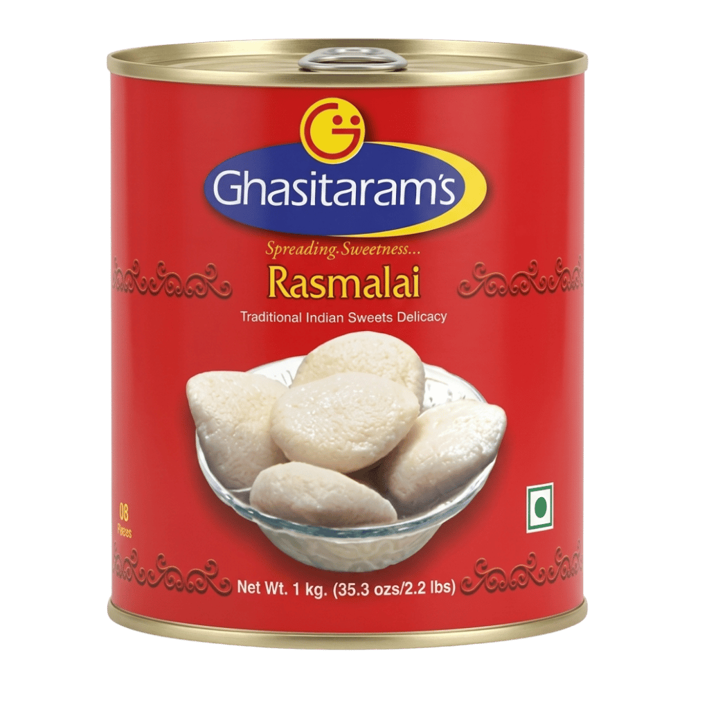 Ghasitarams Rasmalai 1 kg buy online USA - 1